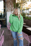 You Deserve the World - Oversized Butter Hoodie (Kiwi)