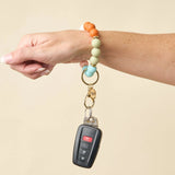 Happy Place - Hands-Free Keychain Wristlet