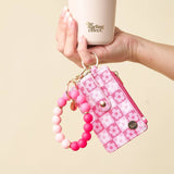 Tickled Pink - Hands-Free Keychain Wristlet