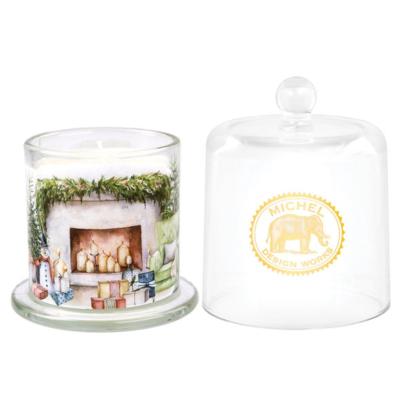 By the Hearth - Cloche Candle