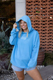 Enjoy the Little Things - Oversized Butter Hoodie (Blue)