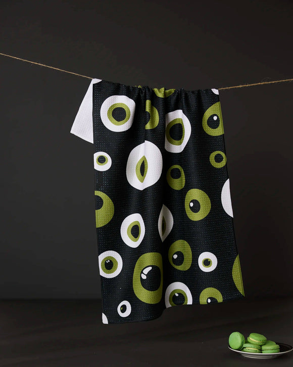 Tricky Eyes Tea Towel