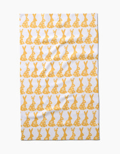 Floral Spring Bunny Luxe Hand Towel