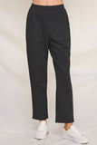 Jacquard Knit Pants - Black