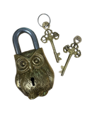 Brass & Stainless Steel Lock w/ 2 Keys