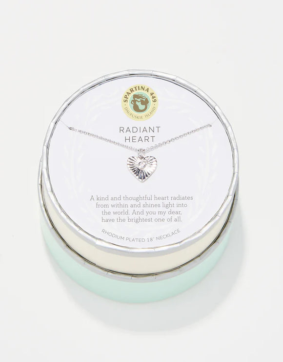 Radiant Heart - Necklace/silver