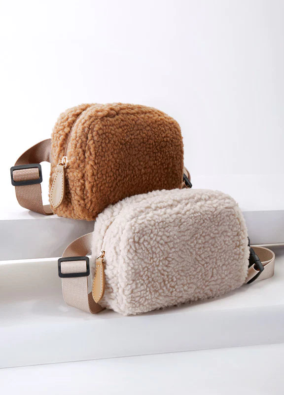 Soft Sherpa Belt Bag