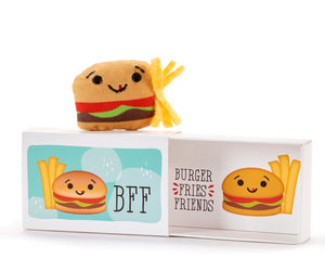 Burger & Fries Pocket Hug w/Gift Box