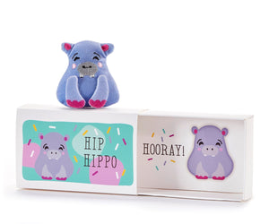 Hippo Pocket Hug w/Gift Box