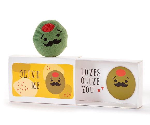 Olive Pocket Hug w/Gift Box