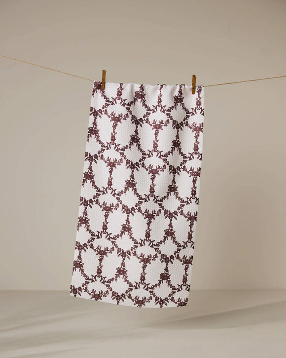 Eye on You Floral Bar Towel