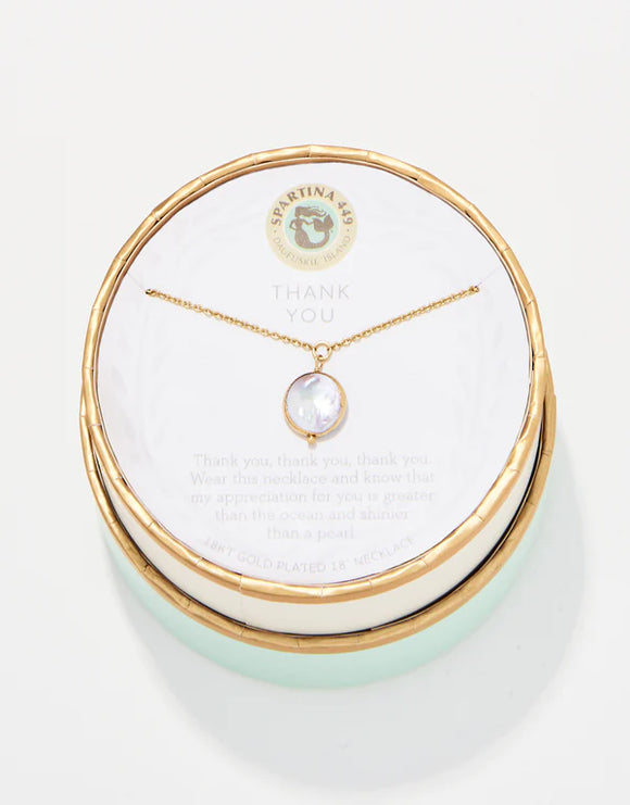 Thank You - Necklace/Gold