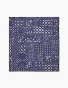 Blossoming Bandanna Blue Beach Blanket
