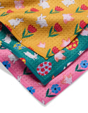 Floral Easter Parade Dishcloth Set
