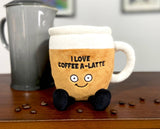 Coffee Plushie, Cute Latte Collectible Plush, Perfect Gift