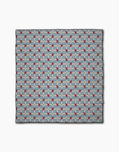 Floral Parade Grid Beach Blanket
