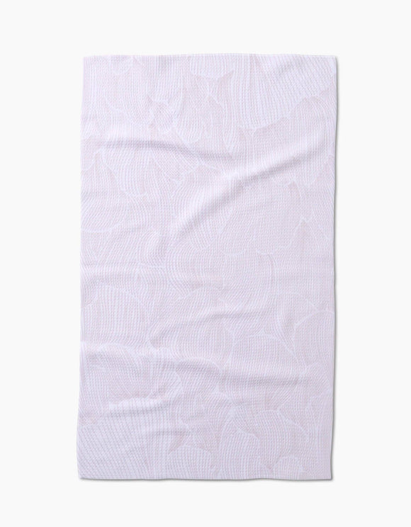 Posh Petals Blushed Bergamot Tea Towel