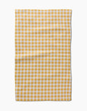 Golden Plaid Luxe Hand Towel