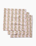 Floral Fall Stripe Dishcloth Set