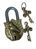 Brass & Stainless Steel Lock w/ 2 Keys