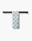 Picnic Plaid Blue Luxe Hand Towel