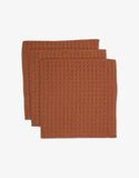 Clay Waffle Washcloth Set