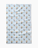 Picnic Plaid Blue Luxe Hand Towel