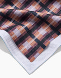 Crossbarred Orange Tea Towel