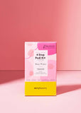 Rose Water 4 Step Pedi Kit