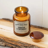Tobacco + Patchouli - Apothecary 8 oz Candle