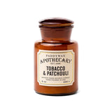 Tobacco + Patchouli - Apothecary 8 oz Candle