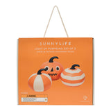 Light Up Pumpkins Orange Set of 3