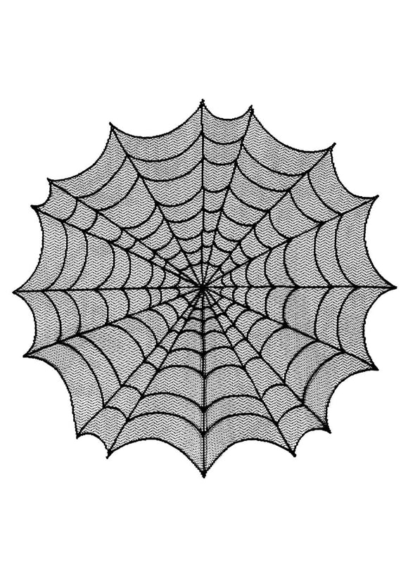Spider Web Table Topper 30