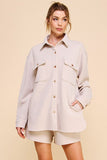 Jacquard Knit Shirt - Sand