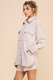 Jacquard Knit Shirt - Sand