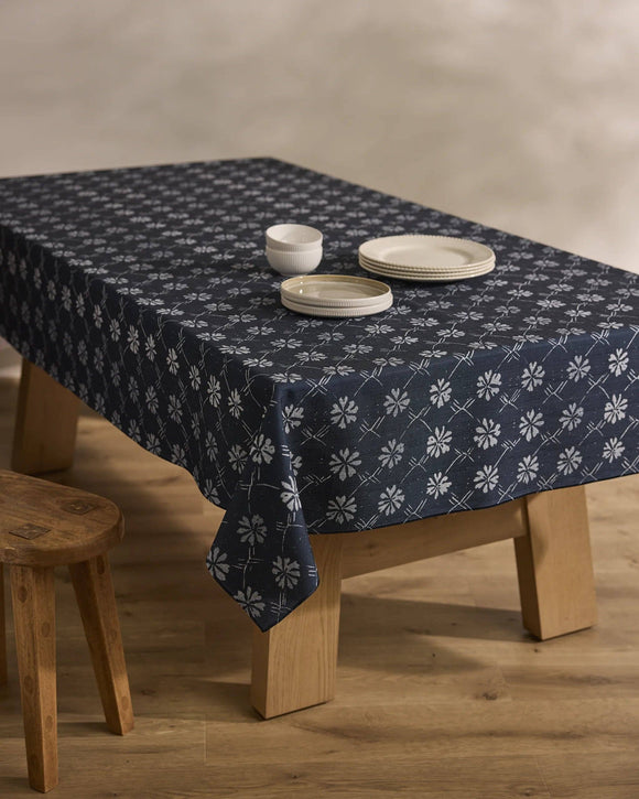 Bonnie Indigo Tablecloth