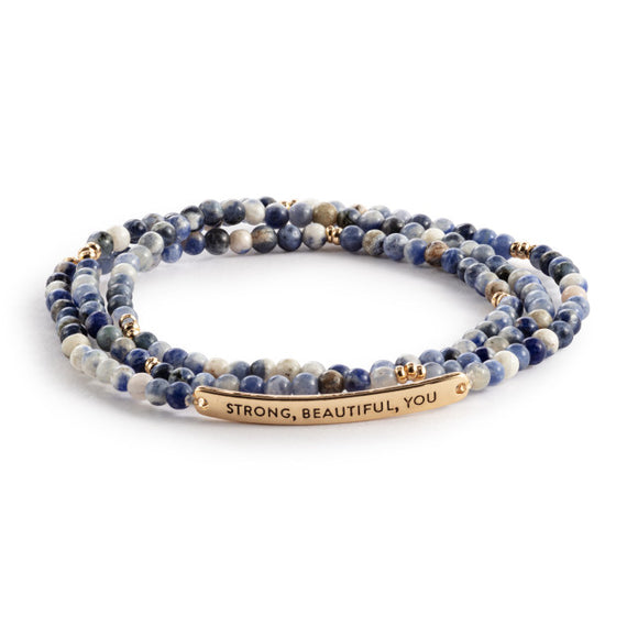 Necklace/Bracelet - Blue Mix