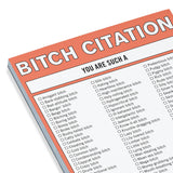 Bitch Citation Nifty Notes