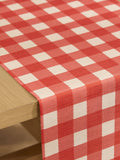 Ripe Tomato Gingham Table Runner