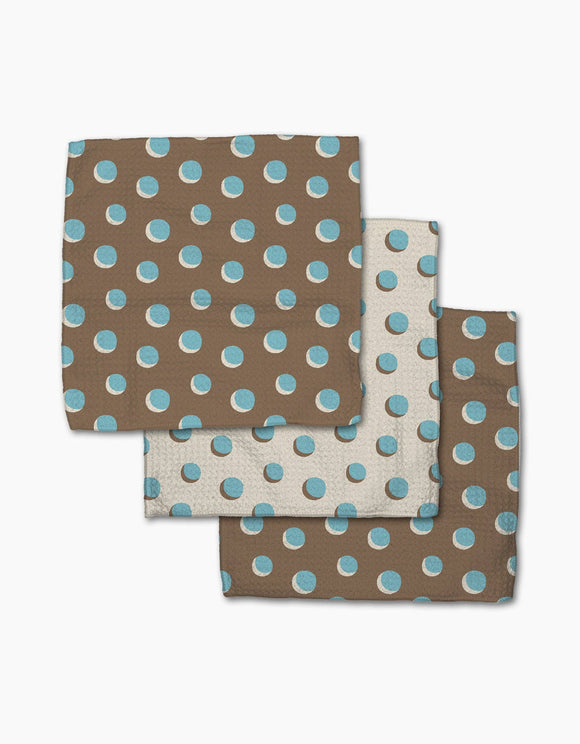 Four In A Row Dot Dishcloth Set