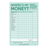 Weekly Money Tracker Pad