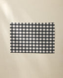 Charcoal Gingham Placemats