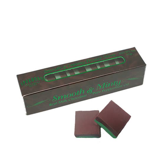 3oz Chocolate & Green Dinner Mint Tube Box