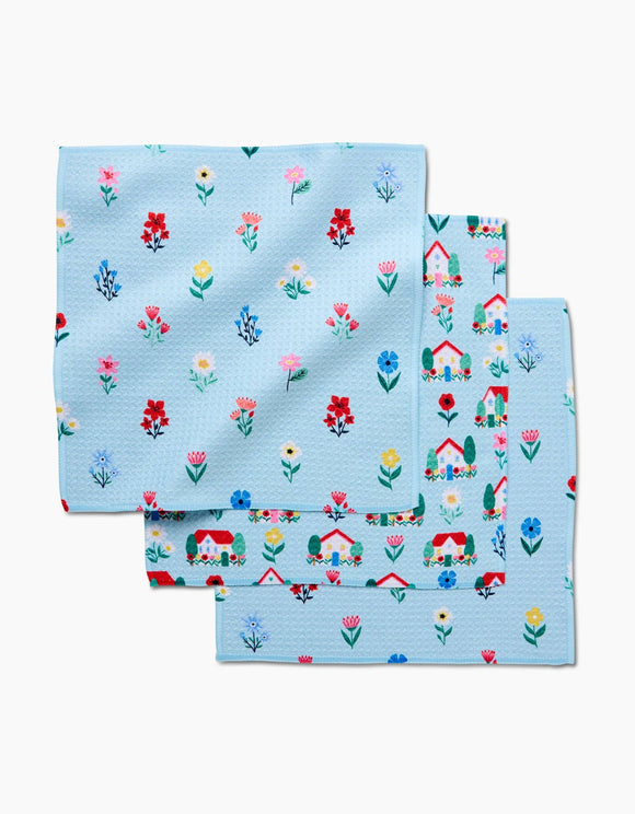 Spring House Blossom Dishcloth Set
