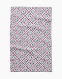 Christmas Mistletoe Trellis Tea Towel