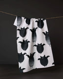Fuzzy Bats Tea Towel