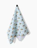 Picnic Plaid Blue Luxe Hand Towel