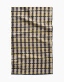 Crossbarred Yellow Tea Towel
