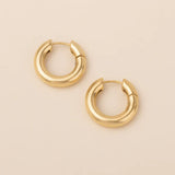 Refined Earring Collection - Stellar Hoop/Gold Vermeil