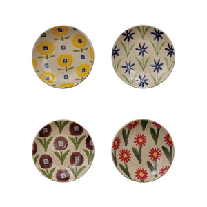 5"Rd Stoneware Plate w Wax